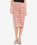 Vince Camuto Ruffled Pencil Skirt