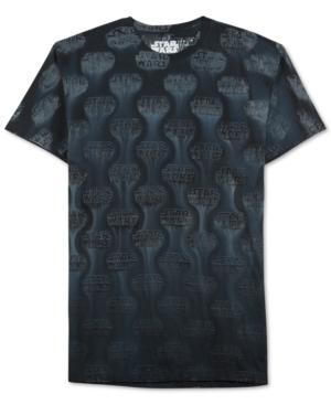 Men's Star Wars Allover Logo T-shirt By Jem