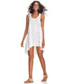 Profile By Gottex Crochet High-low Cover Up Women's Swimsuit
