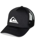 Quiksilver Men's Snaption Logo-print Trucker Hat