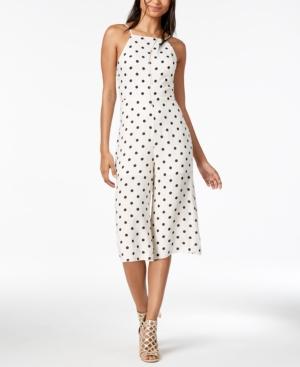 Material Girl Juniors' Printed Gaucho Jumpsuit, Created For Macy's