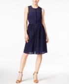 Maison Jules Cotton Eyelet Dress, Only At Macy's