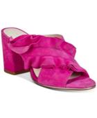 Kenneth Cole New York Women's Laken Ruffled Slides Women's Shoes