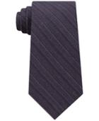 Calvin Klein Men's Unsolid Solid Stripe Tie