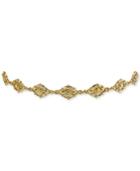 2028 Gold-tone Filigree Choker Necklace, A Macy's Exclusive Style
