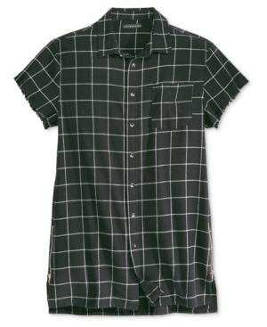 Jaywalker Men's Short-sleeve Check Shirt