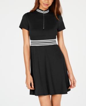 Be Bop Juniors' Varsity Stripe Fit & Flare Dress