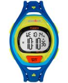 Timex Unisex Digital Ironman Sleek Blue Bracelet Watch 53mm Tw5m01600jt