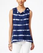 Style & Co. Hooded Sleeveless Top, Only At Macy's