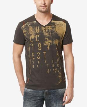 Buffalo David Bitton Men's Cotton Graphic-print T-shirt