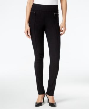 Style & Co. Petite Herringbone Skinny Pants, Only At Macy's