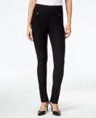 Style & Co. Petite Herringbone Skinny Pants, Only At Macy's