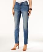 Inc International Concepts Curvy Gardenia Wash Skinny Jeans, Only At Macy's