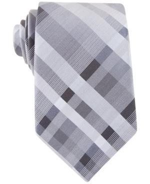 Perry Ellis Men's Sardinia Plaid Classic Tie