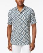 Tommy Bahama Men's Dourados Diamonds 100% Silk Shirt