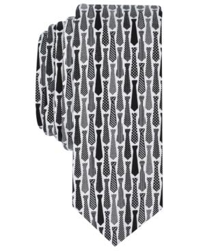 Original Penguin Men's Carter Novelty Skinny Tie