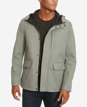 Kenneth Cole New York Men's Fleece-lined Coat
