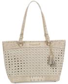 Brahmin Asher Vanilla Lima Medium Tote