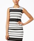 Calvin Klein Sleeveless Striped Shell