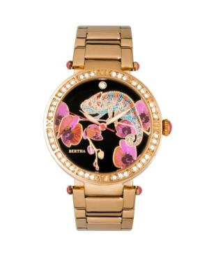 Bertha Quartz Camilla Collection Gold Stainless Steel Watch 38mm