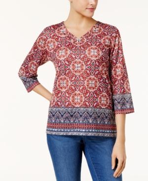 Alfred Dunner Embellished T-shirt