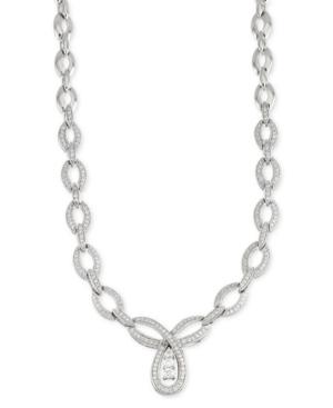 Wrapped In Love Diamond Linked Pendant Necklace (3 Ct. T.w.) In 14k White Gold