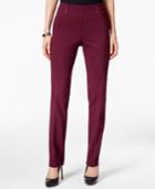 Jm Collection Petite Embellished Pull-on Pants, Only At Macy's