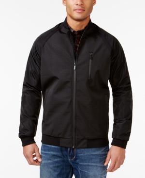 Sean John Textured Bomber Jacket