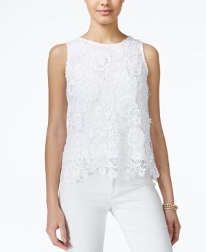 Xoxo Juniors' Embroidered Lace Tank Top
