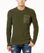 American Rag Men's Military Sweater, Created For Macy's