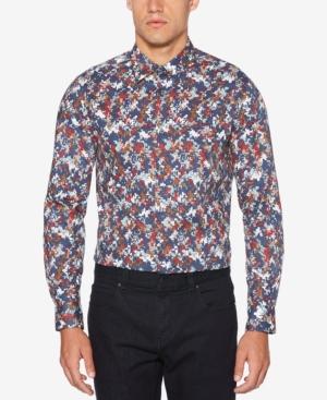 Perry Ellis Men's Abstract Express Pixelated-print Shirt