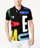 Moschino Men's Graphic-print Polo Shirt