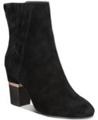 Lucca Lane Jadia Block-heel Ankle Booties Women's Shoes