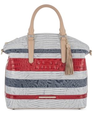 Brahmin Large Duxbury Bluestone Habanera Satchel