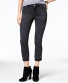 Jessica Simpson Forever Cuffed Black Wash Skinny Jeans