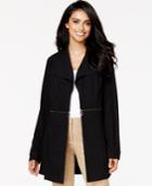 Alfani Textured Side-zip Jacket, Only At Macy's