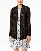 Style & Co. Open-knit Cardigan, Only At Macy's