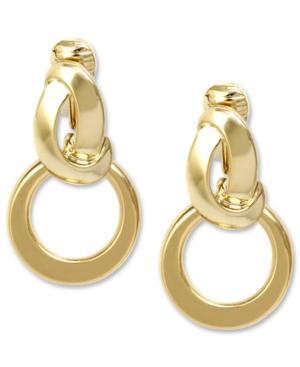 Anne Klein Earrings, Twisted Hoop Clip On Earrings