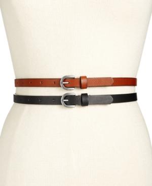 Inc International Concepts 2-for-1 Skinny Belts, Only At Macy's