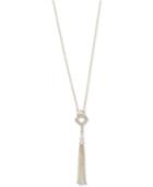 Diamond Tassel Lariat Adjustable Necklace (1/6 Ct. T.w.) In 14k Gold