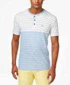 Tommy Hilfiger Men's Colorblocked Stripe Henley