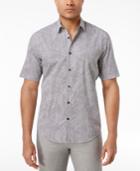Alfani Men's Geometric-print Cotton Shirt, Created For Macy's