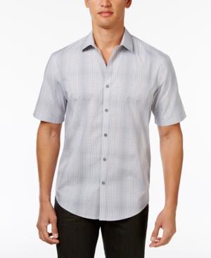 Alfani Ombre Plaid Shirt