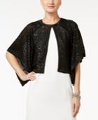 Alfani Sequined Flyaway Cape Cardigan, Only At Macy's