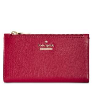 Kate Spade New York Blake Street Dot Mikey Pebble Leather Wallet