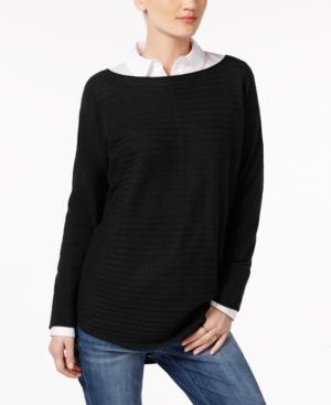 Charter Club Cashmere Ribbed Sweater, Created For Macy's