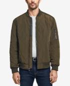 Weatherproof Men's Quilted Baseball Bomber Jacket, Created For Macy's