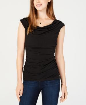 Bcx Juniors' Embellished Draped Top