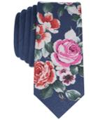 Bar Iii Men's Para Floral Skinny Tie, Created For Macy's