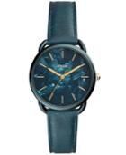 Fossil Women's Tailor Teal Leather Strap Watch 35mm